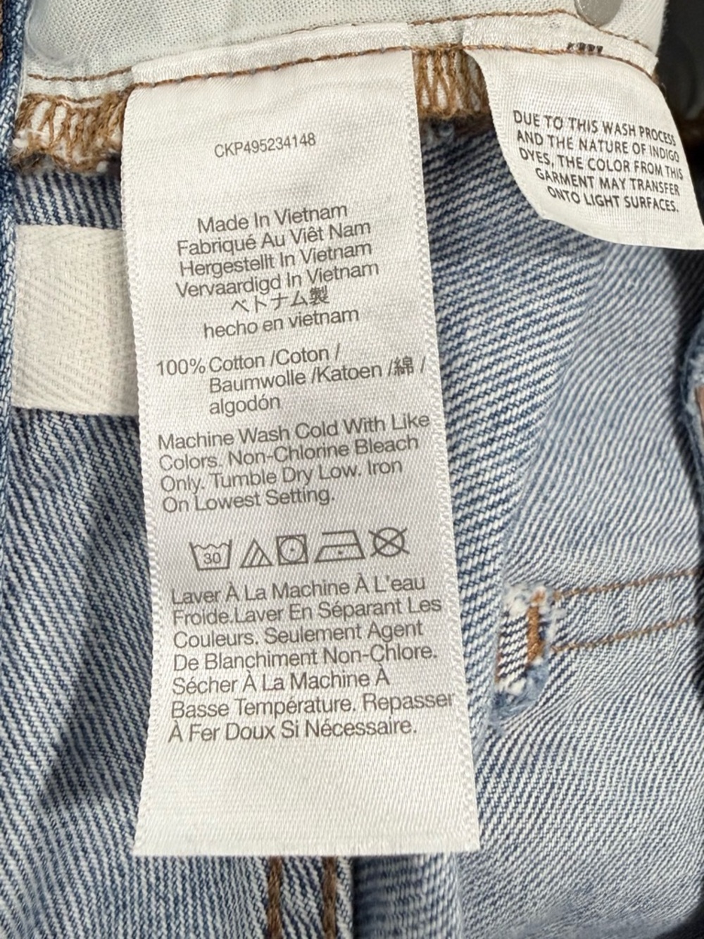 Madewell Light Blue Straight-Leg Jeans - Picture 10 of 10